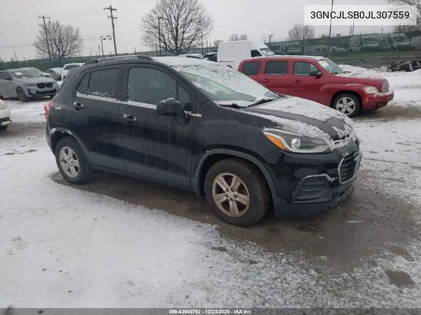 3GNCJLSB0JL307559 2018 Chevrolet Trax Lt
