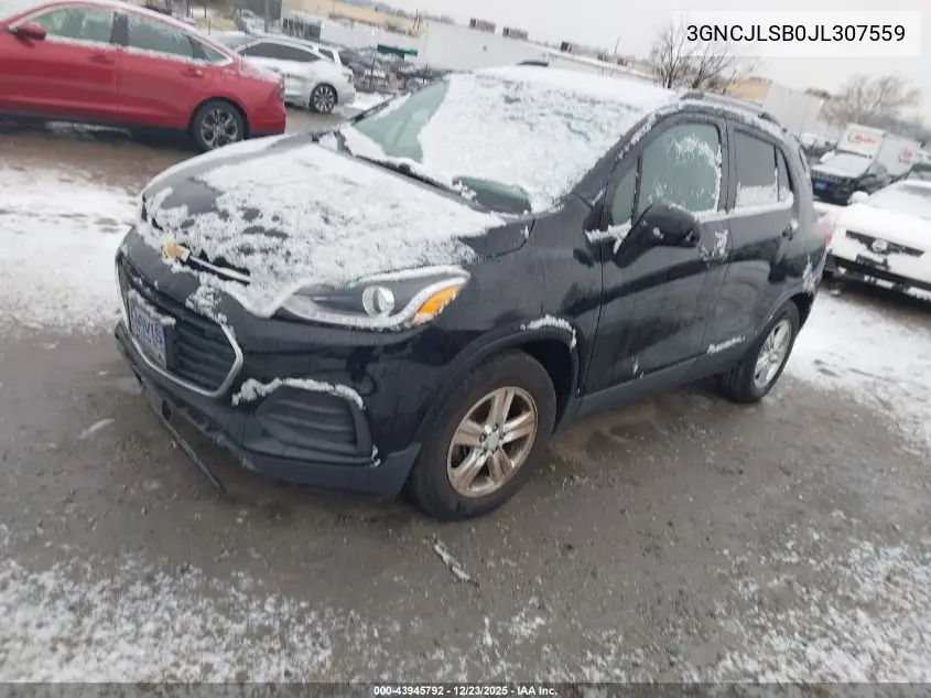 3GNCJLSB0JL307559 2018 Chevrolet Trax Lt