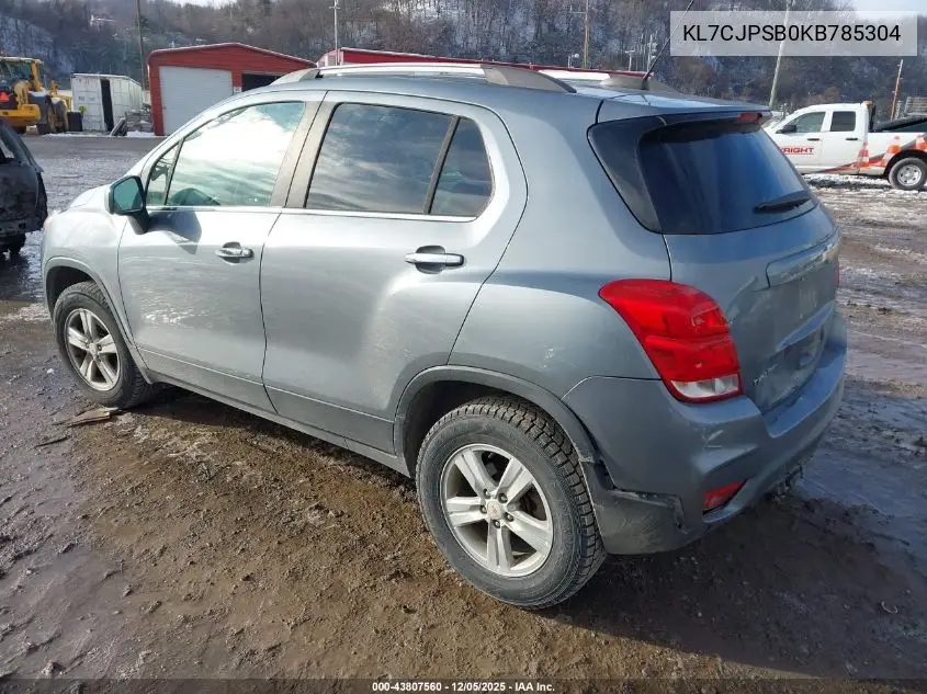 KL7CJPSB0KB785304 2019 Chevrolet Trax Lt