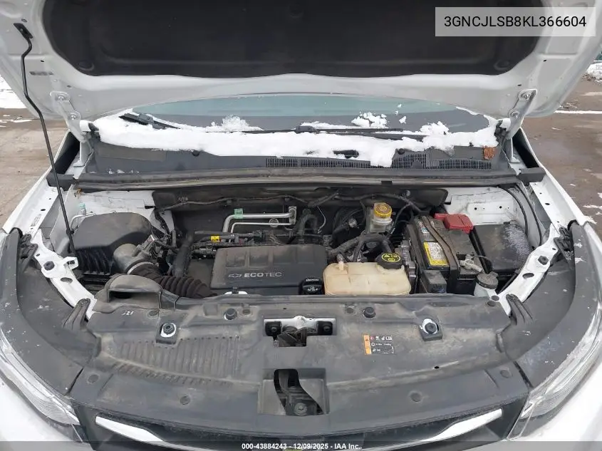 3GNCJLSB8KL366604 2019 Chevrolet Trax 1Lt