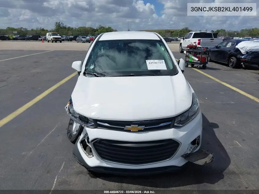 3GNCJKSB2KL401499 2019 Chevrolet Trax Ls