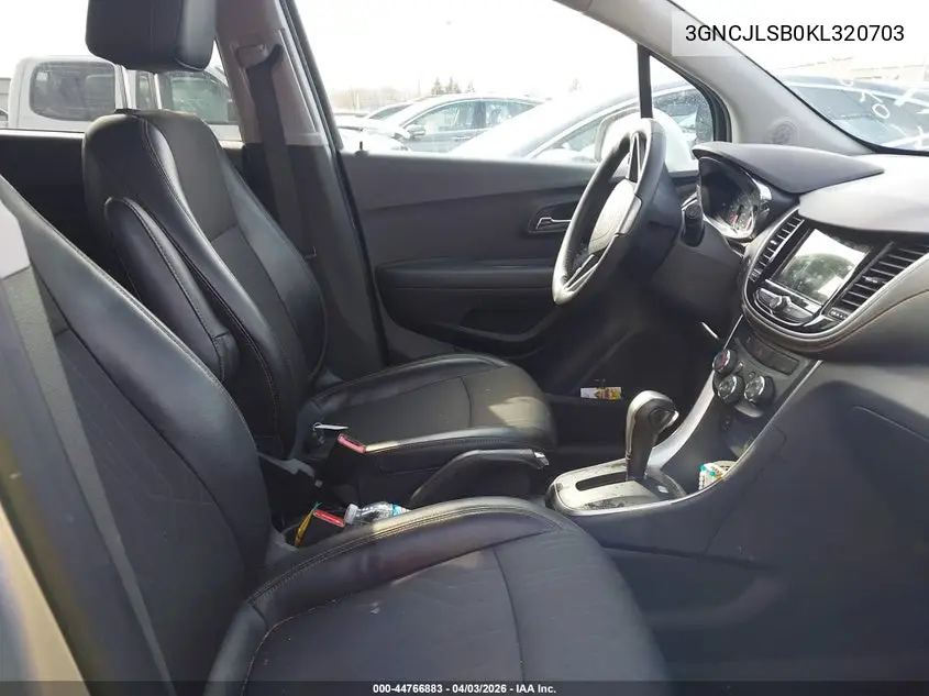 3GNCJLSB0KL320703 2019 Chevrolet Trax Lt