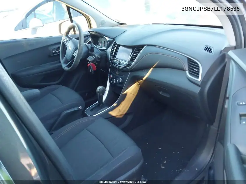 3GNCJPSB7LL178536 2020 Chevrolet Trax Awd Lt