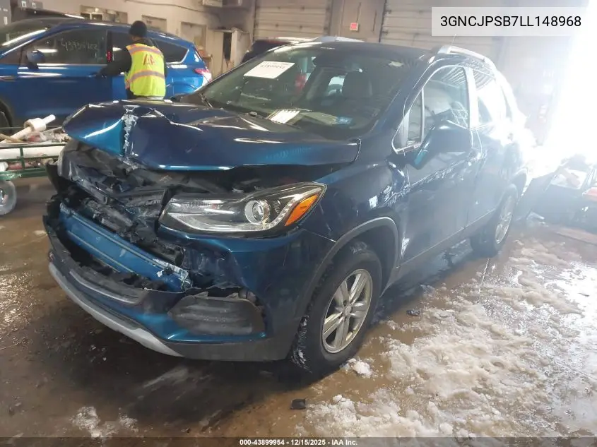 3GNCJPSB7LL148968 2020 Chevrolet Trax Awd Lt
