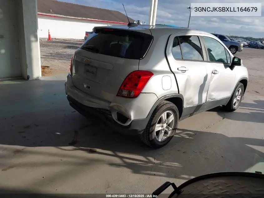 3GNCJKSBXLL164679 2020 Chevrolet Trax Fwd Ls