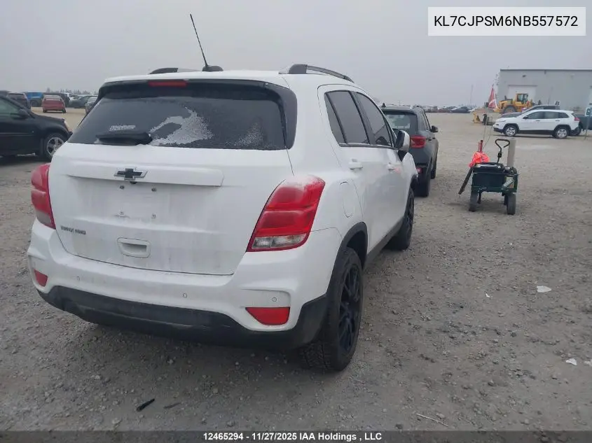 KL7CJPSM6NB557572 2022 Chevrolet Trax Lt