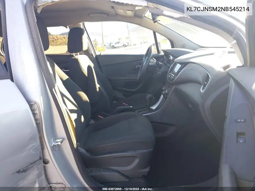 KL7CJNSM2NB545214 2022 Chevrolet Trax Awd Ls