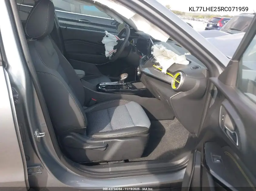 KL77LHE25RC071959 2024 Chevrolet Trax Fwd Lt