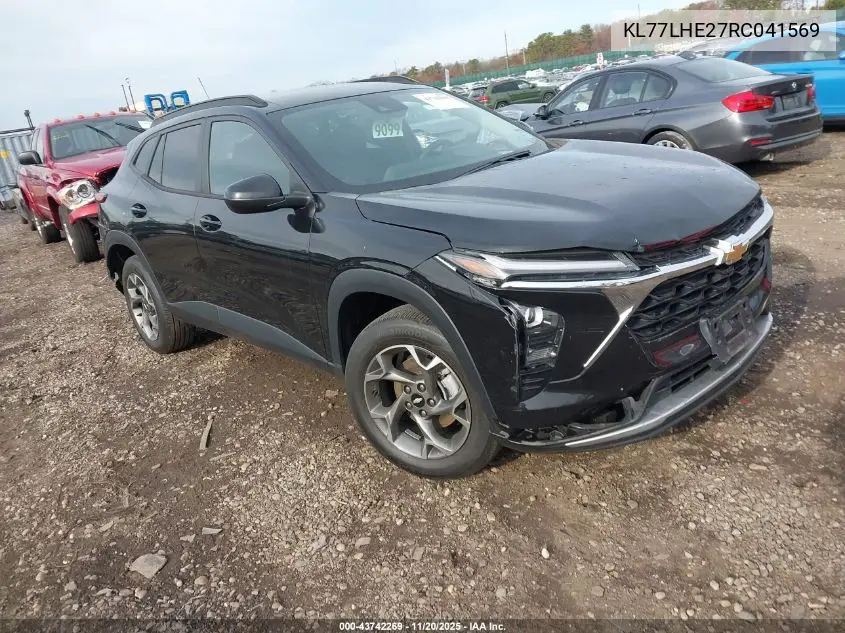 KL77LHE27RC041569 2024 Chevrolet Trax Fwd Lt