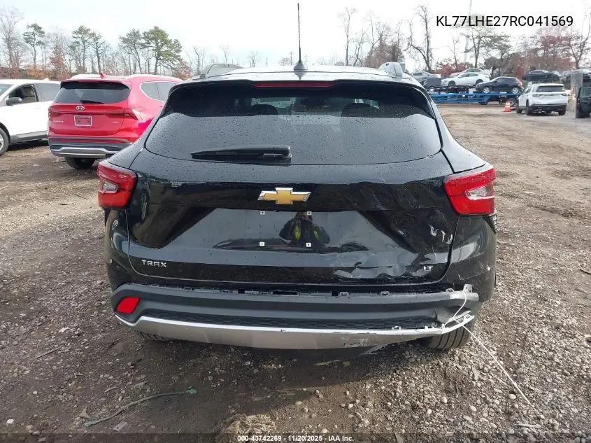 KL77LHE27RC041569 2024 Chevrolet Trax Fwd Lt