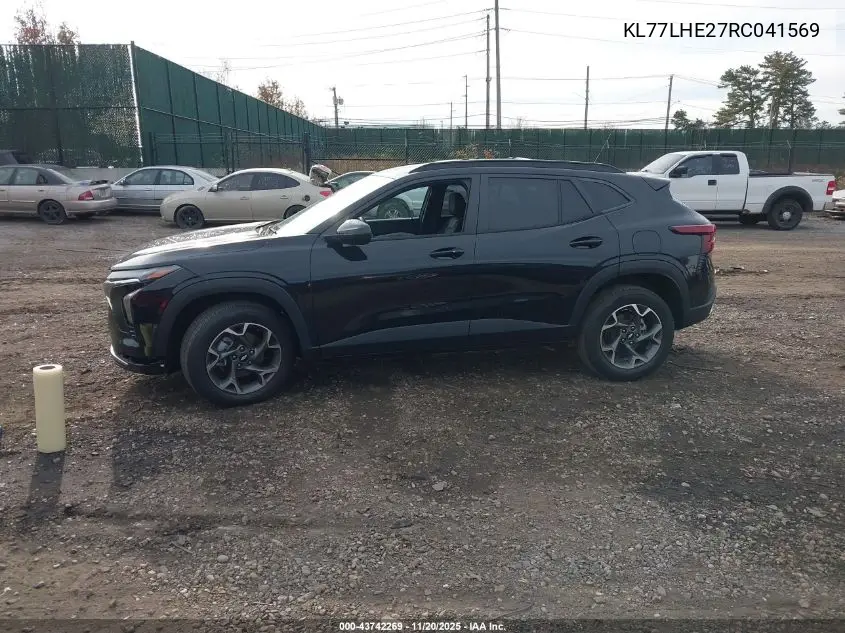 KL77LHE27RC041569 2024 Chevrolet Trax Fwd Lt