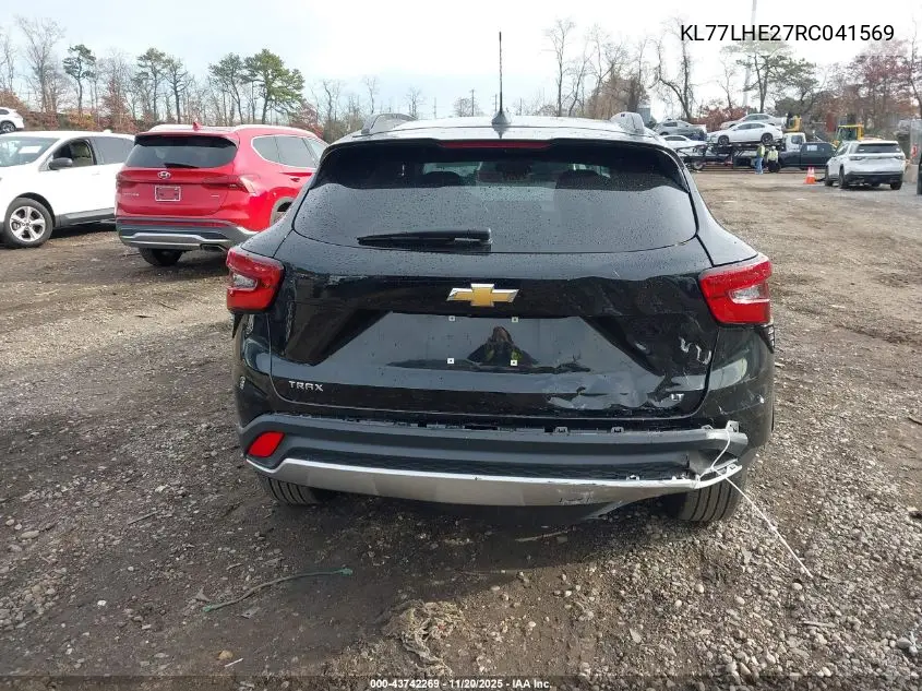 KL77LHE27RC041569 2024 Chevrolet Trax Fwd Lt