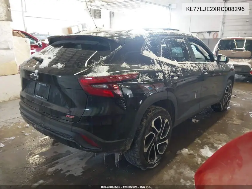 KL77LJE2XRC008296 2024 Chevrolet Trax Fwd 2Rs