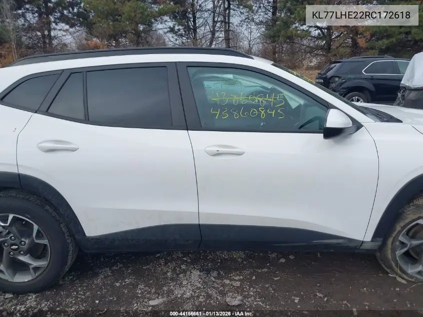 KL77LHE22RC172618 2024 Chevrolet Trax Fwd Lt