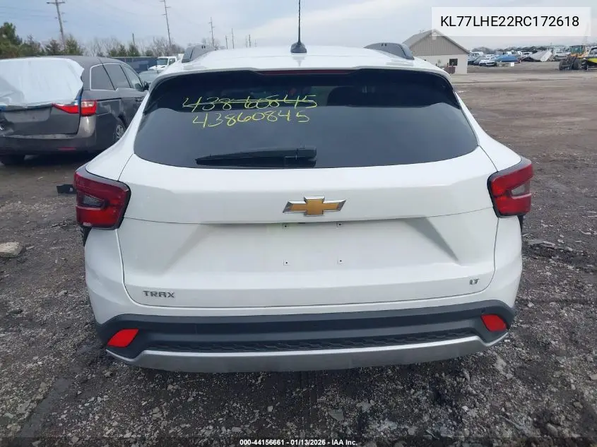 KL77LHE22RC172618 2024 Chevrolet Trax Fwd Lt