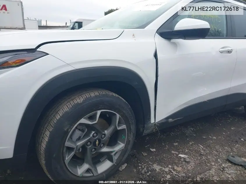 KL77LHE22RC172618 2024 Chevrolet Trax Fwd Lt
