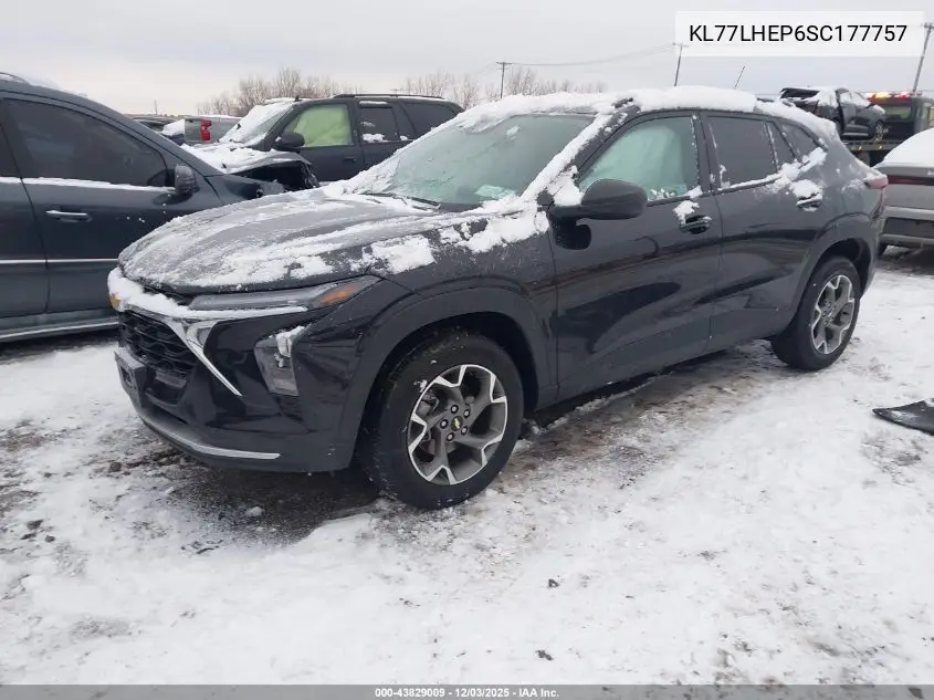 KL77LHEP6SC177757 2025 Chevrolet Trax Fwd Lt