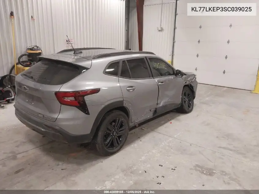 KL77LKEP3SC039025 2025 Chevrolet Trax Fwd Activ