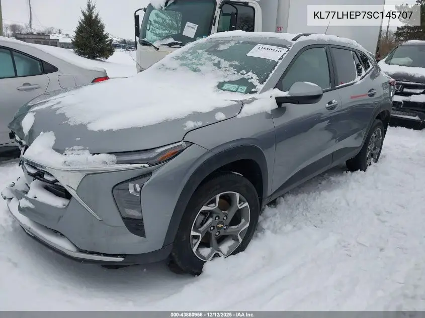 KL77LHEP7SC145707 2025 Chevrolet Trax Fwd Lt