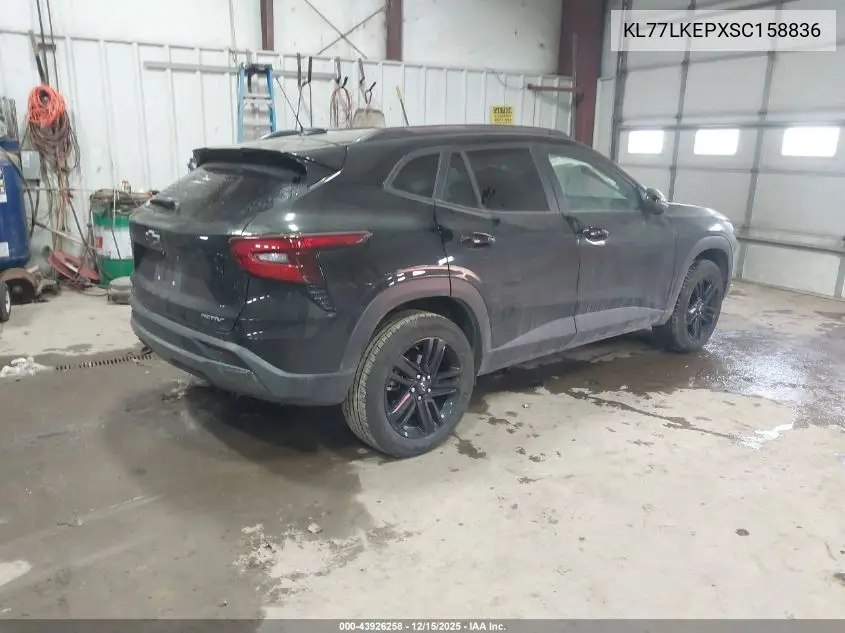 KL77LKEPXSC158836 2025 Chevrolet Trax Fwd Activ