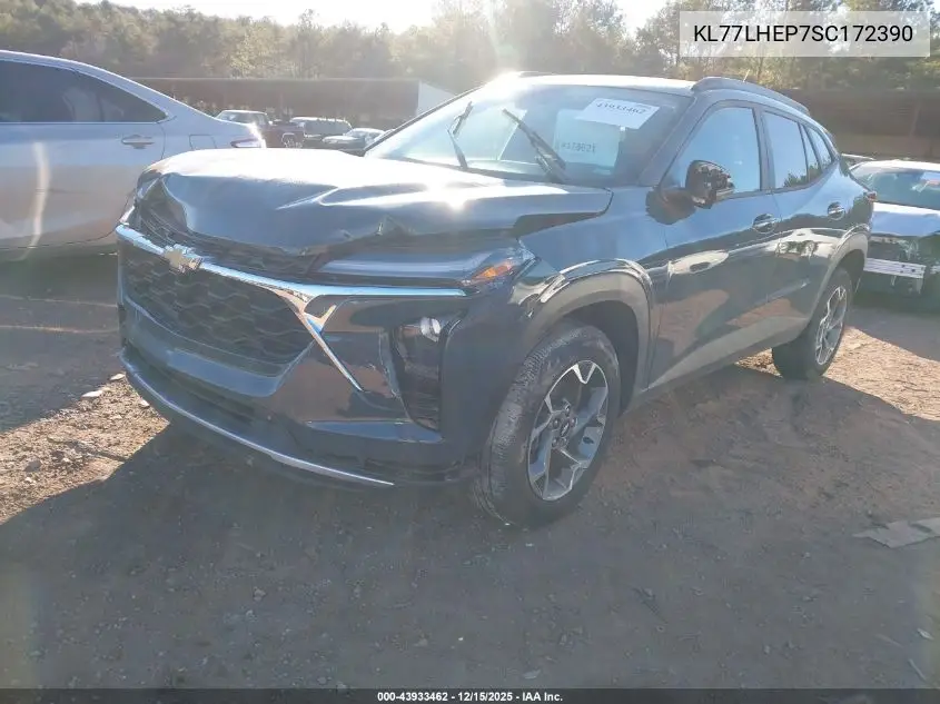 KL77LHEP7SC172390 2025 Chevrolet Trax Fwd Lt