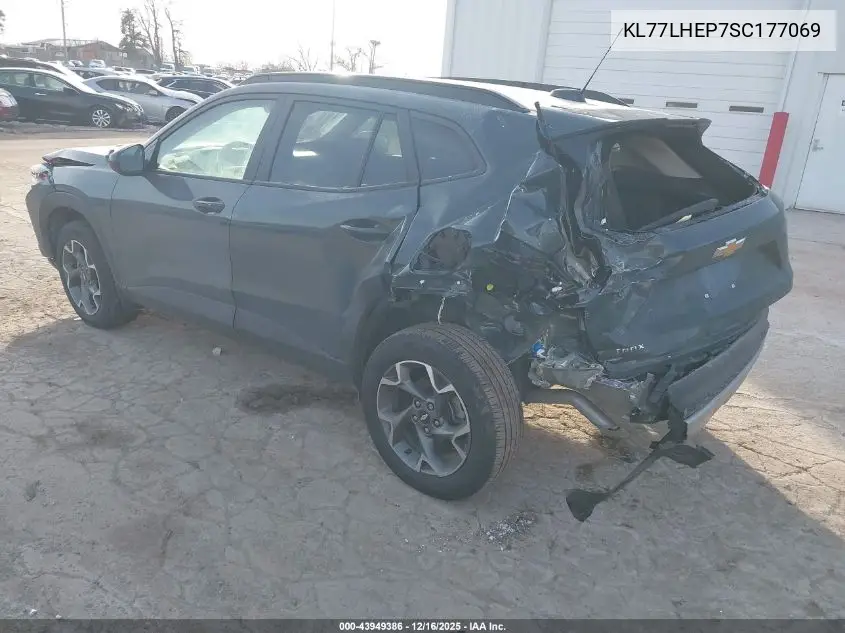 KL77LHEP7SC177069 2025 Chevrolet Trax Fwd Lt