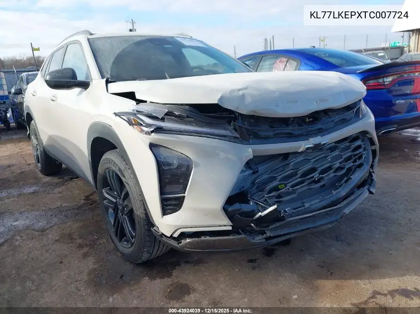 KL77LKEPXTC007724 2026 Chevrolet Trax Fwd Activ