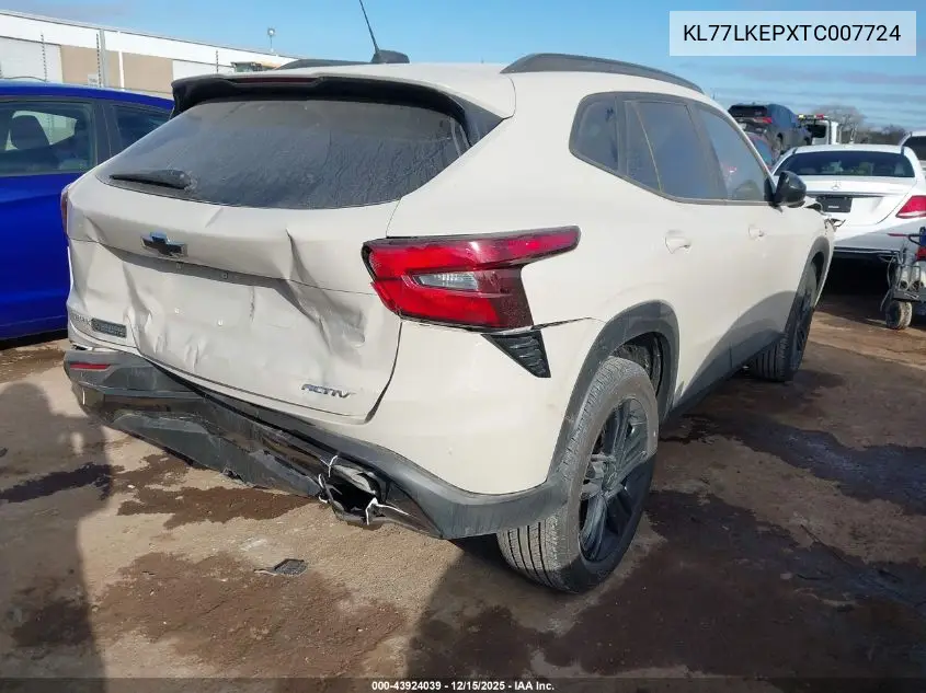 KL77LKEPXTC007724 2026 Chevrolet Trax Fwd Activ
