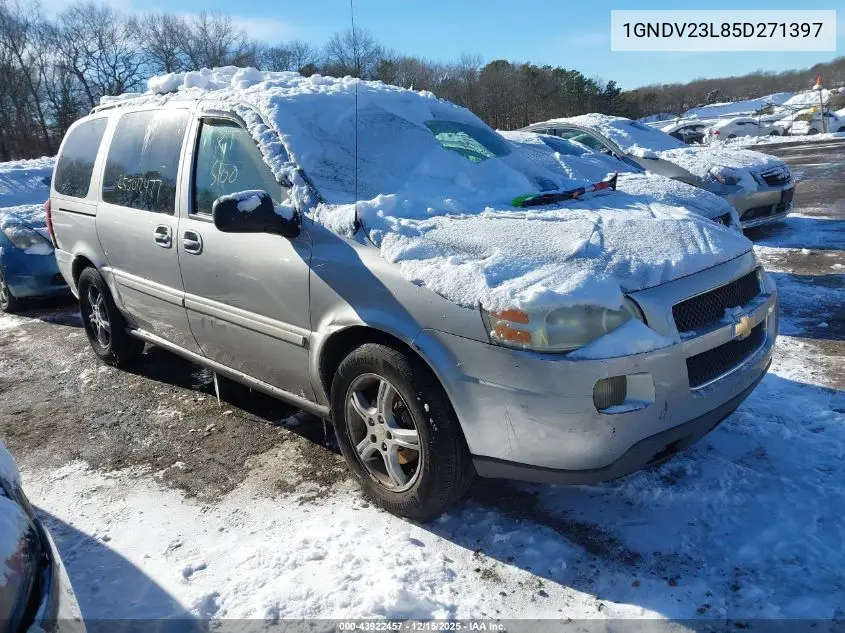 1GNDV23L85D271397 2005 Chevrolet Uplander Ls