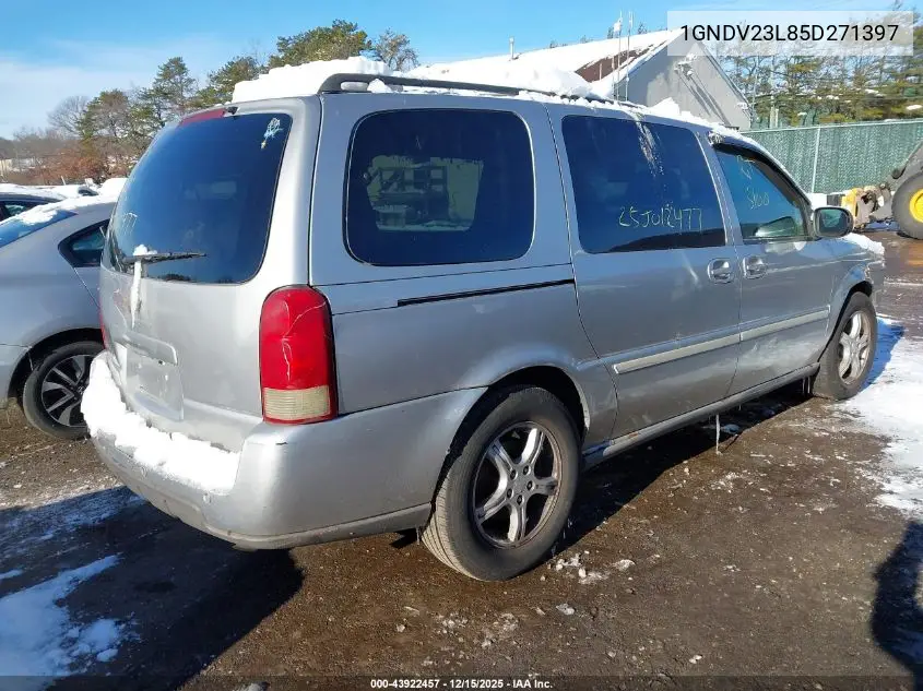 1GNDV23L85D271397 2005 Chevrolet Uplander Ls