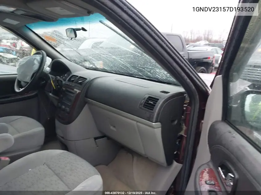 1GNDV23157D193520 2007 Chevrolet Uplander Ls