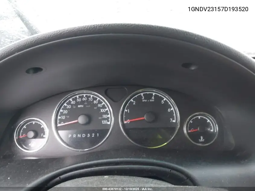 1GNDV23157D193520 2007 Chevrolet Uplander Ls