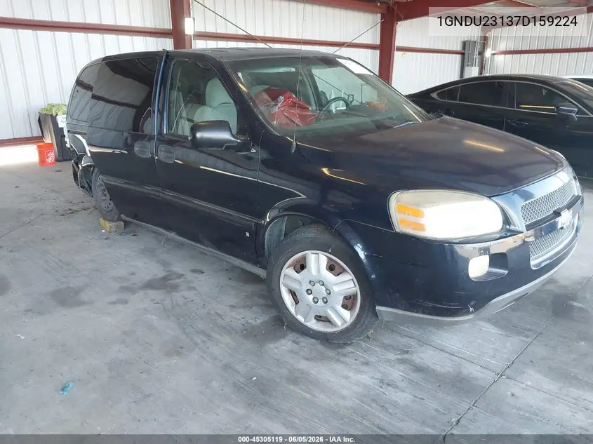 2007 Chevrolet Uplander Ls VIN: 1GNDU23137D159224 Lot: 45305119