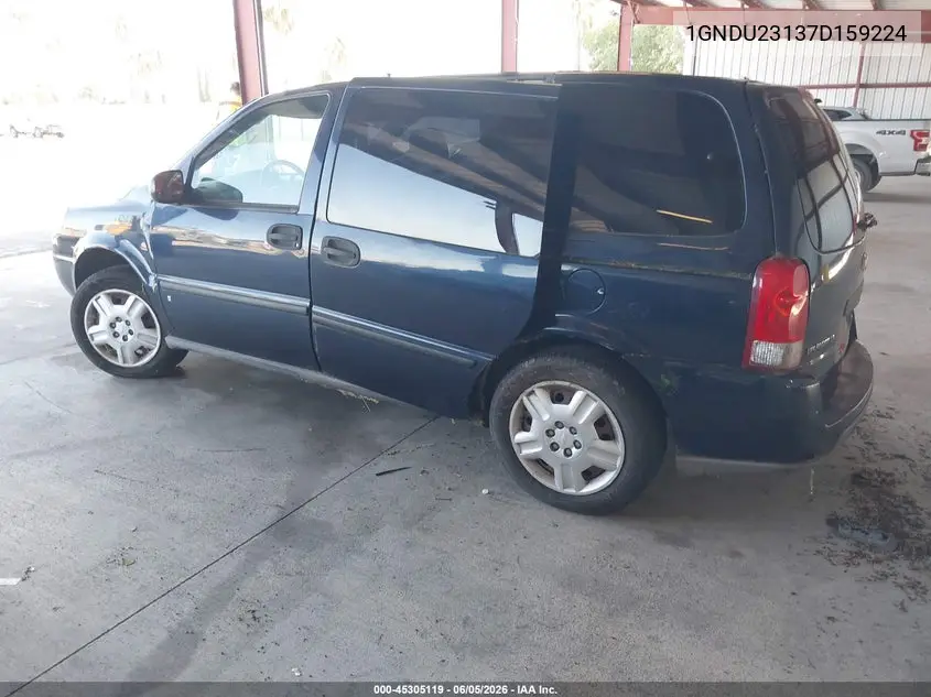 2007 Chevrolet Uplander Ls VIN: 1GNDU23137D159224 Lot: 45305119