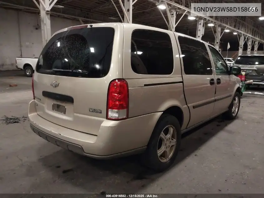 1GNDV23W58D158666 2008 Chevrolet Uplander Ls