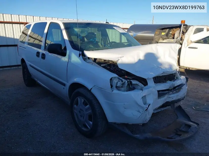 1GNDV23WX8D199763 2008 Chevrolet Uplander Ls
