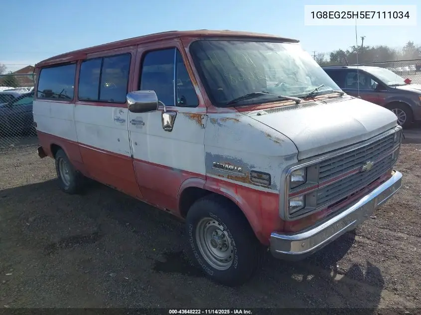 1G8EG25H5E7111034 1984 Chevrolet G20
