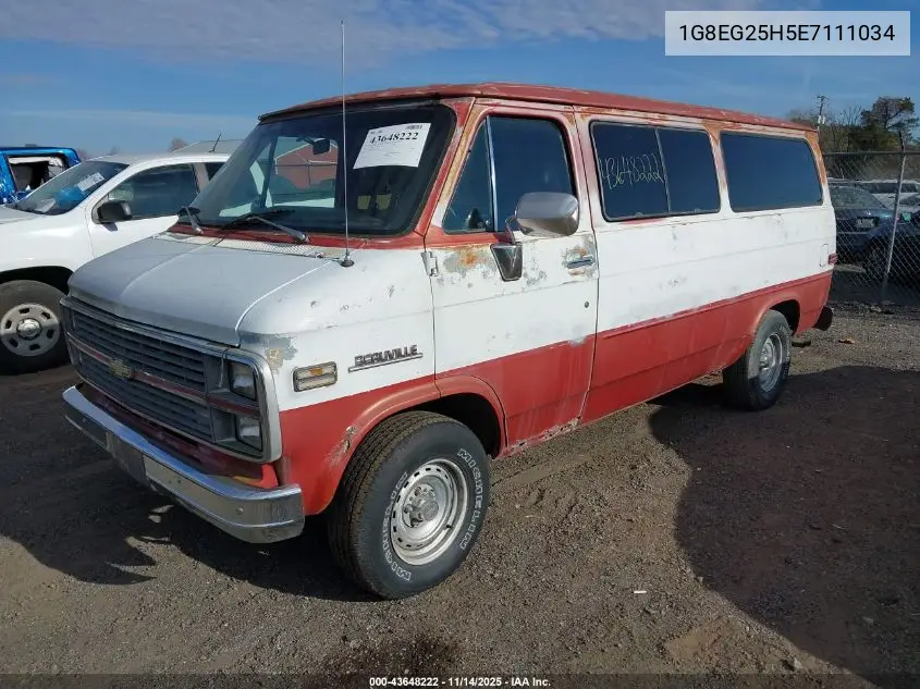 1G8EG25H5E7111034 1984 Chevrolet G20