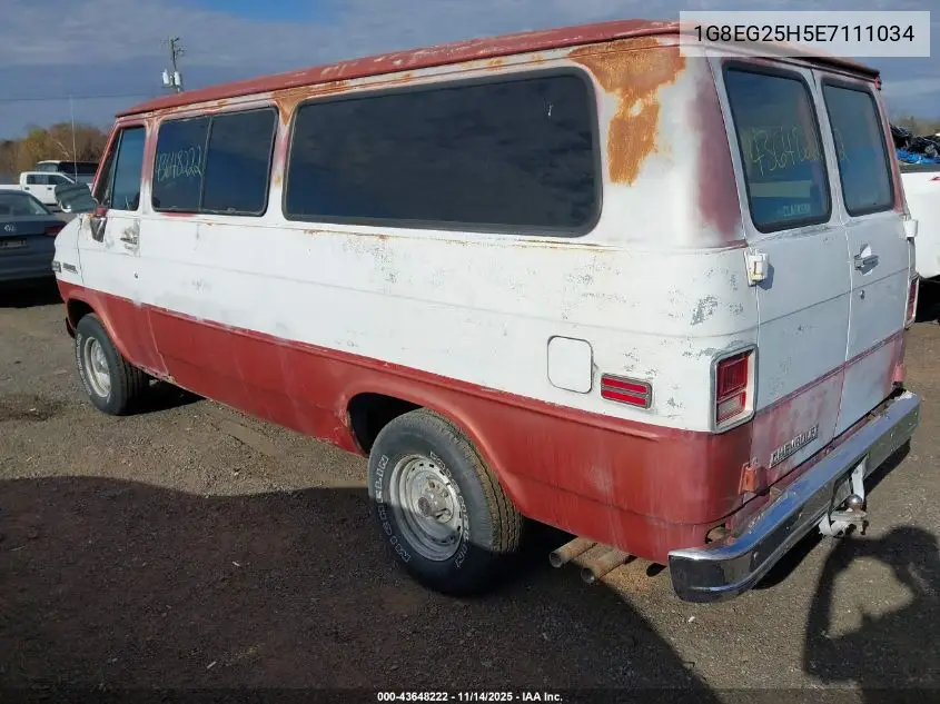 1G8EG25H5E7111034 1984 Chevrolet G20