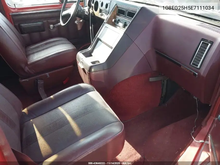 1G8EG25H5E7111034 1984 Chevrolet G20