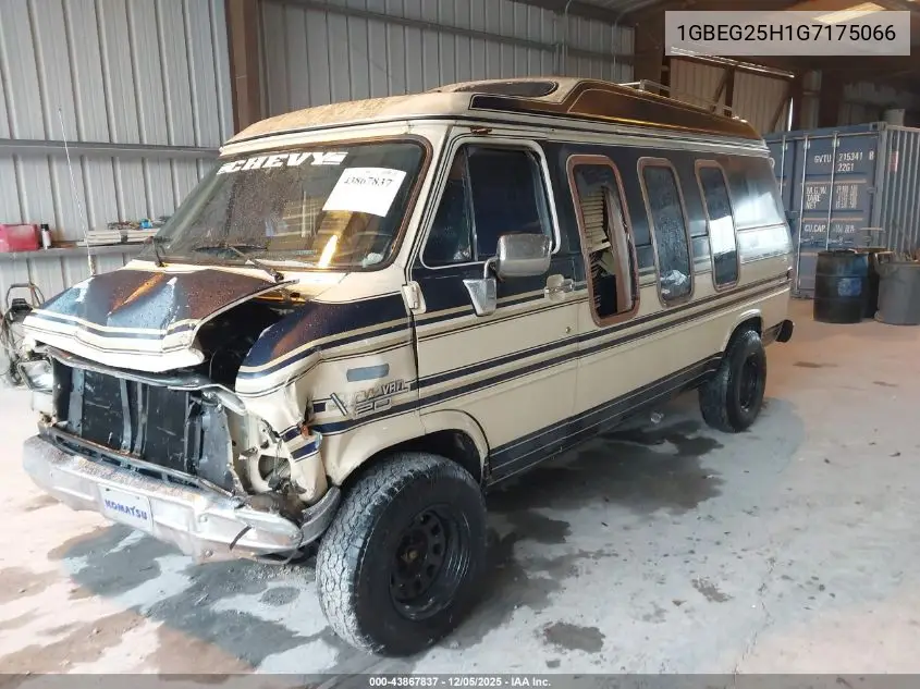 1GBEG25H1G7175066 1986 Chevrolet G20