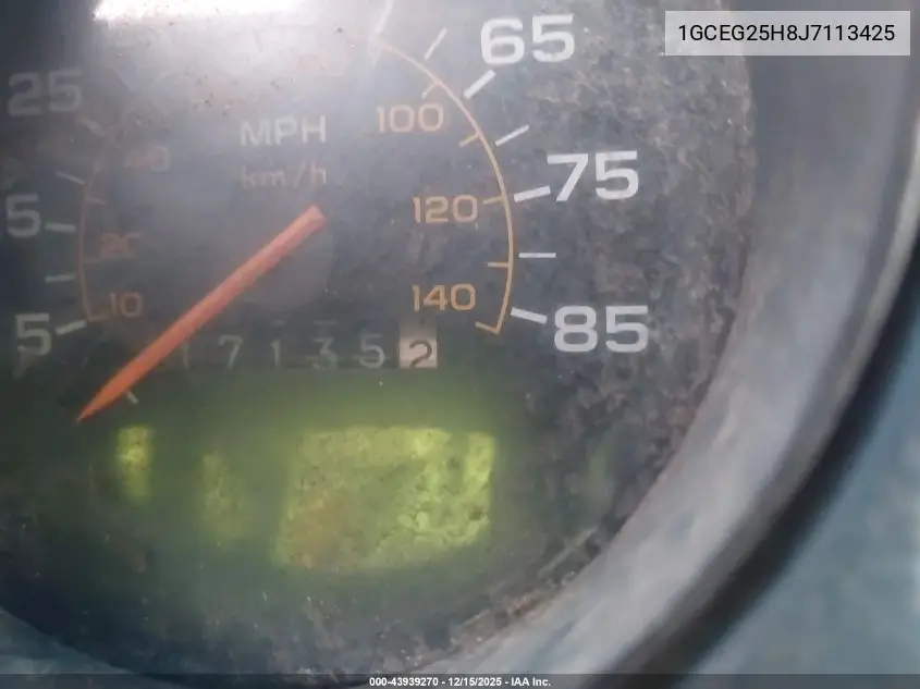 1GCEG25H8J7113425 1988 Chevrolet G20