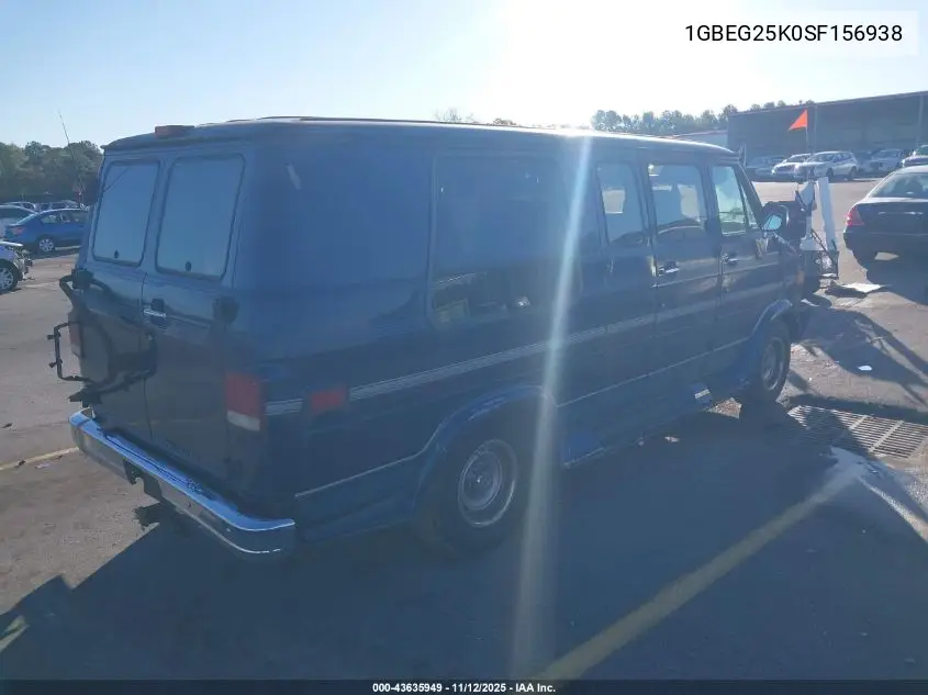 1GBEG25K0SF156938 1995 Chevrolet G20