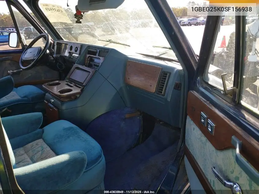 1GBEG25K0SF156938 1995 Chevrolet G20