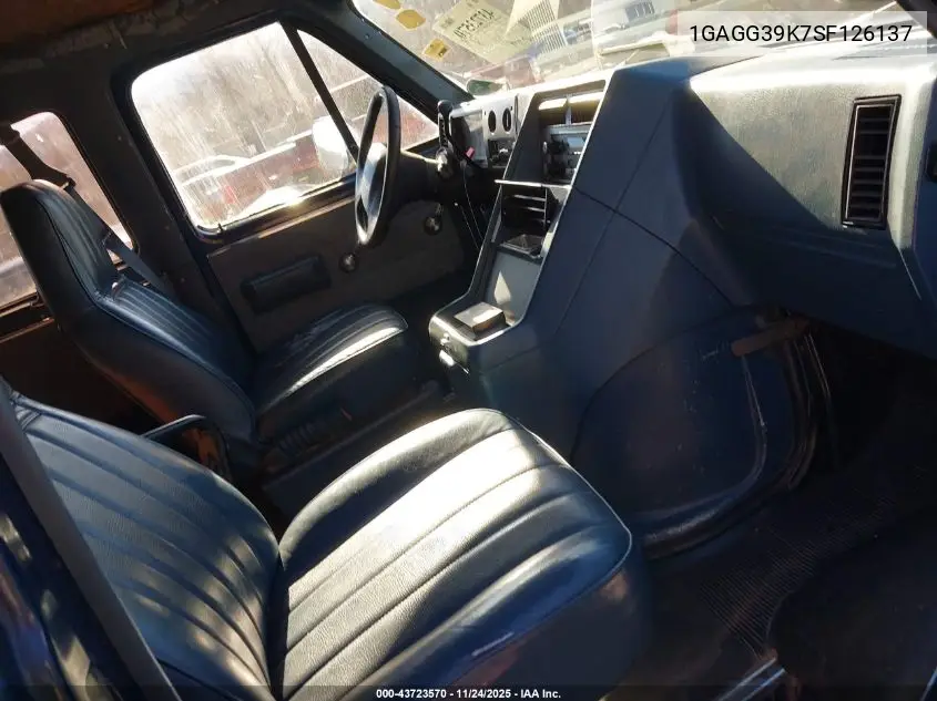 1GAGG39K7SF126137 1995 Chevrolet G30 G30