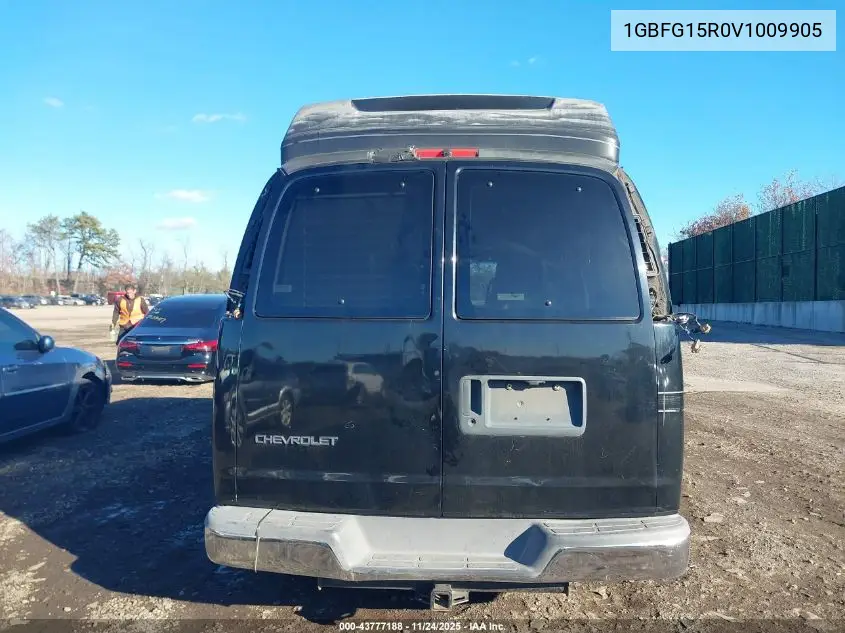 1GBFG15R0V1009905 1997 Chevrolet Chevy Van Yf7 Upfitter Pkg.