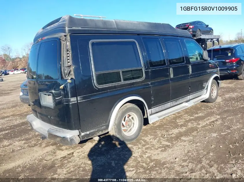 1GBFG15R0V1009905 1997 Chevrolet Chevy Van Yf7 Upfitter Pkg.