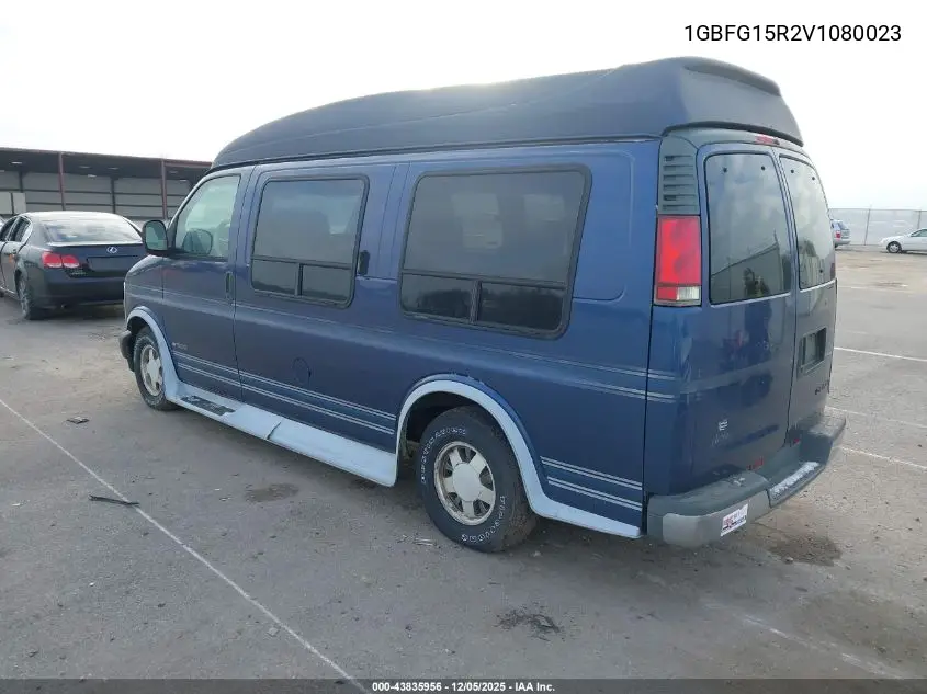 1GBFG15R2V1080023 1997 Chevrolet Chevy Van Yf7 Upfitter Pkg.