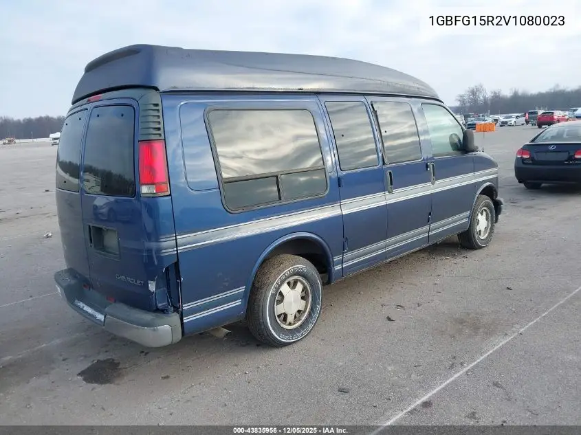 1GBFG15R2V1080023 1997 Chevrolet Chevy Van Yf7 Upfitter Pkg.