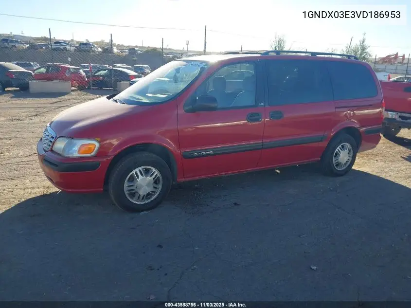1GNDX03E3VD186953 1997 Chevrolet Venture